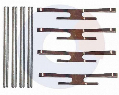 CARRAB BRAKE PARTS 2127 -  Комплектующие, колодки дискового тормоза